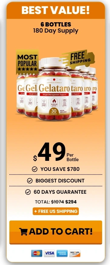 Gelataro- 6 Bottle